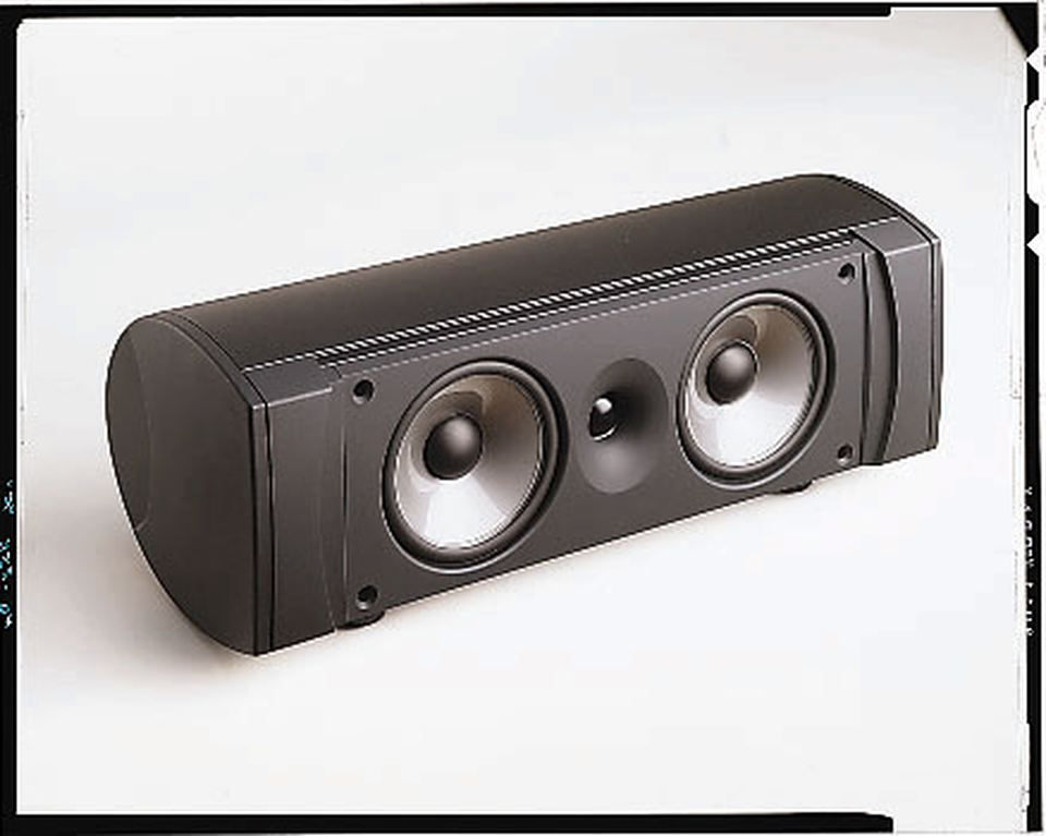 CC 3 - Black - 2-Way 150 Watt Center Channel Speaker - Hero